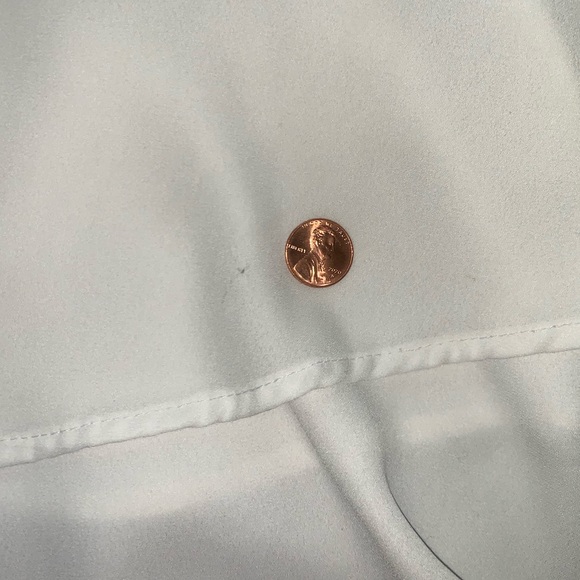 White Ruffle Tank - Picture 5 of 5